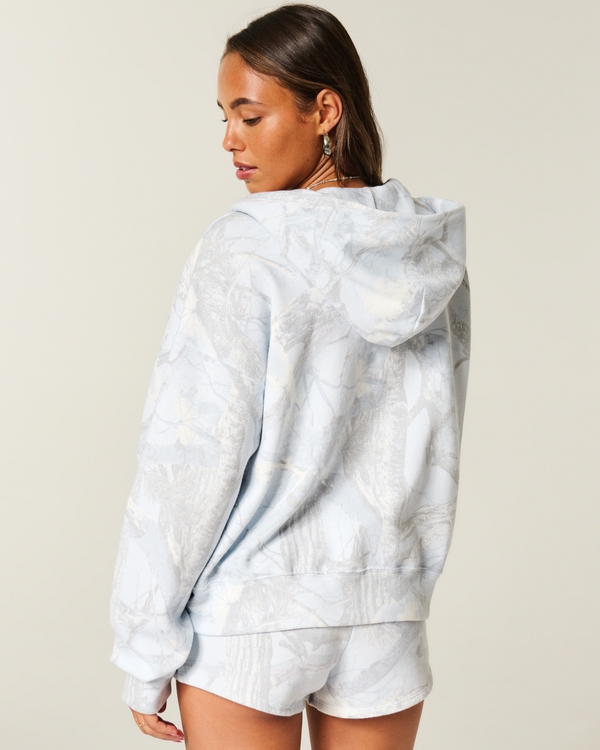 Easiest Zip-Up Camo Hoodie