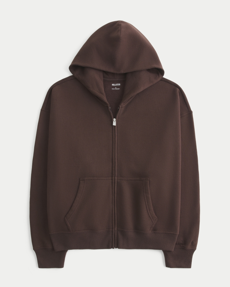 Oversized Zip-Up Hoodie