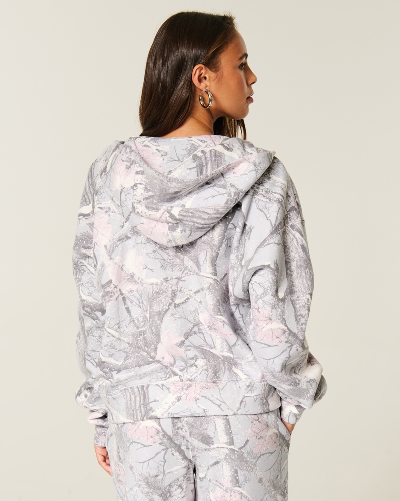 Easiest Zip-Up Camo Hoodie