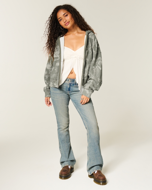 Easiest Zip-Up Camo Hoodie