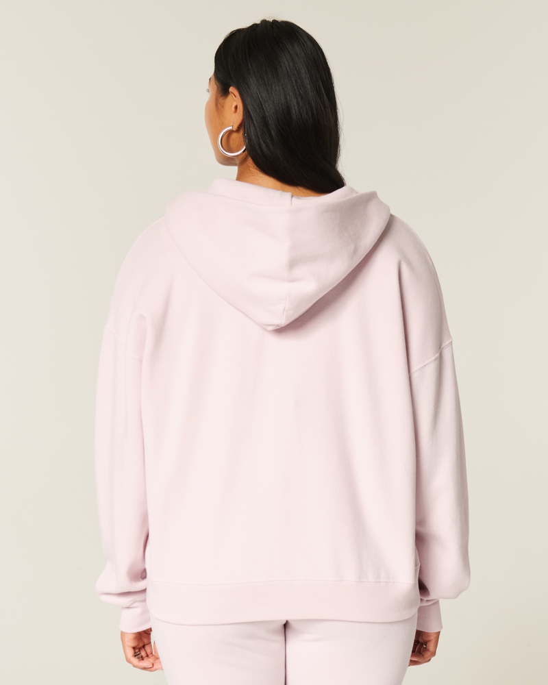 Oversized Zip-Up Hoodie