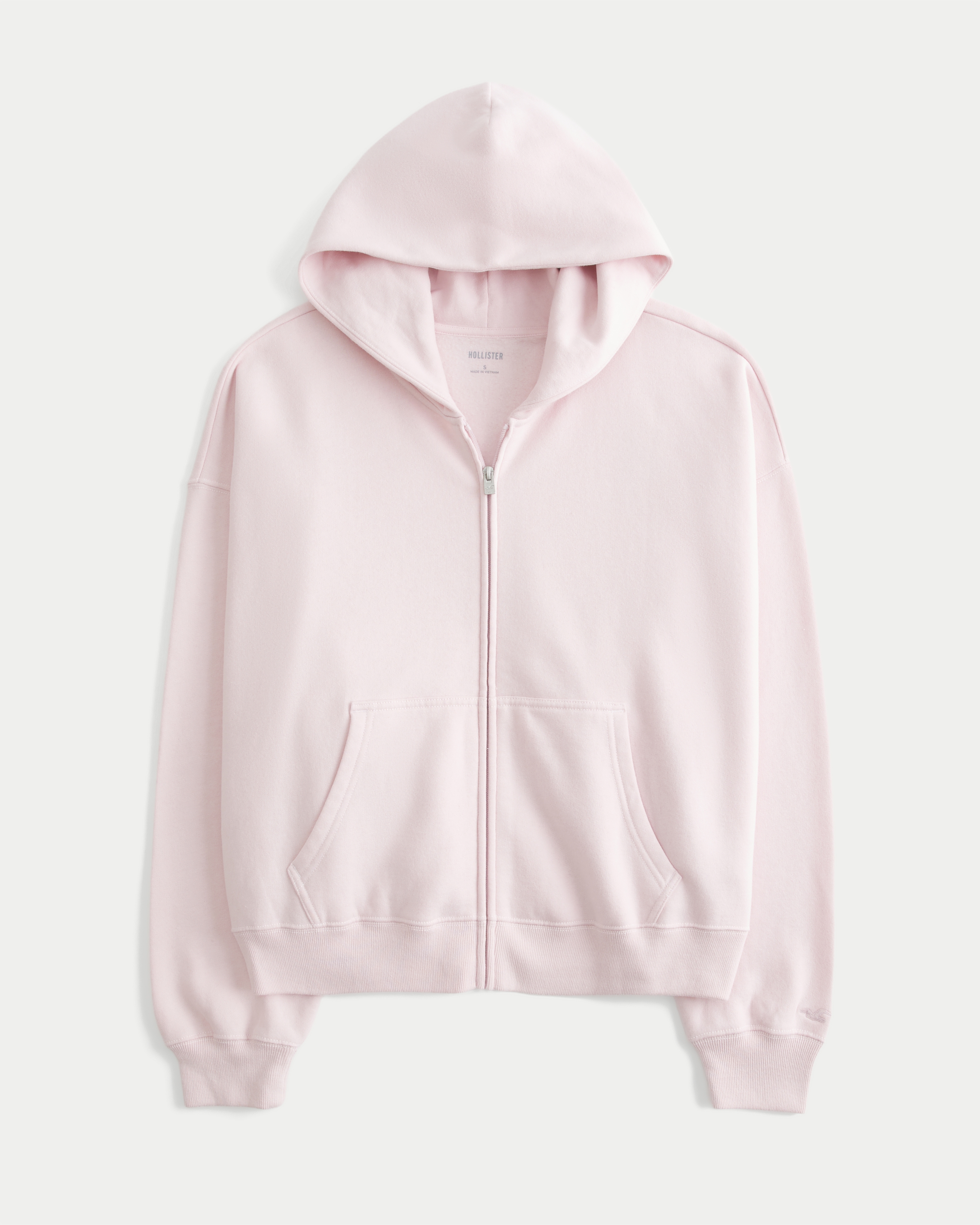 Women's Oversized Zip-Up Hoodie | Women's Tops | HollisterCo.com
