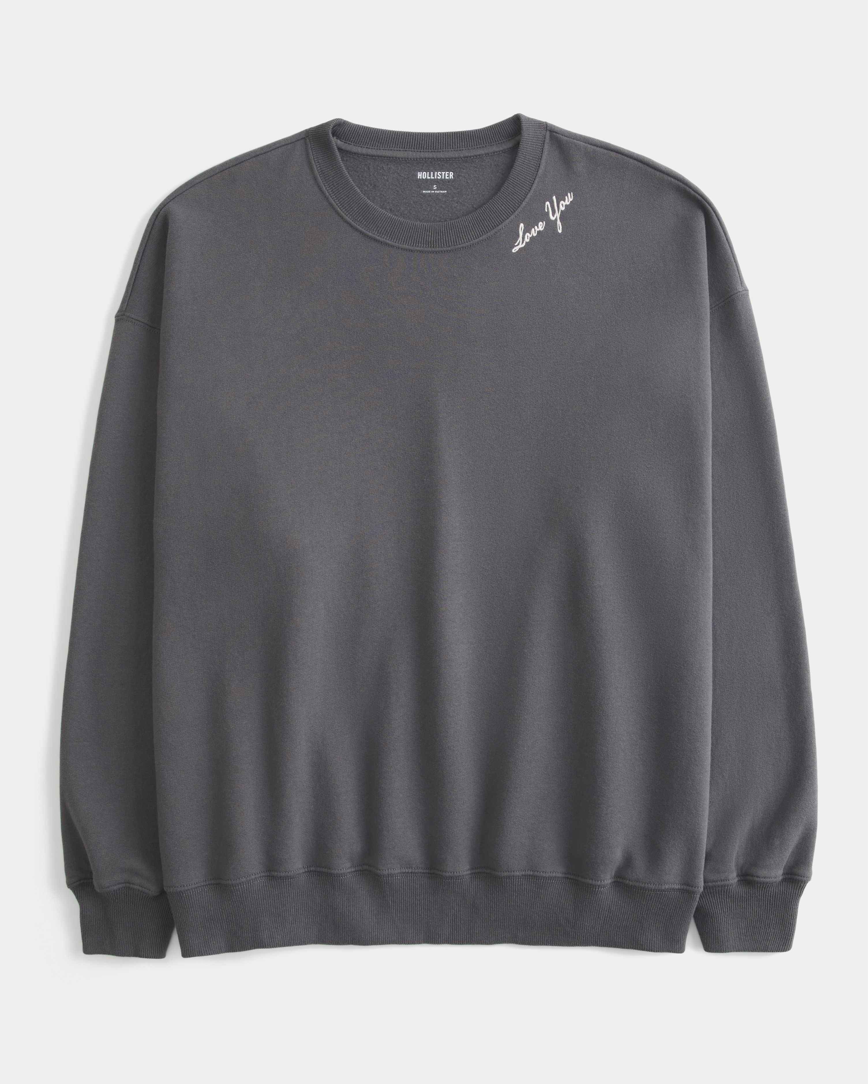 Women's Oversized Angel Wings Graphic Crew Sweatshirt