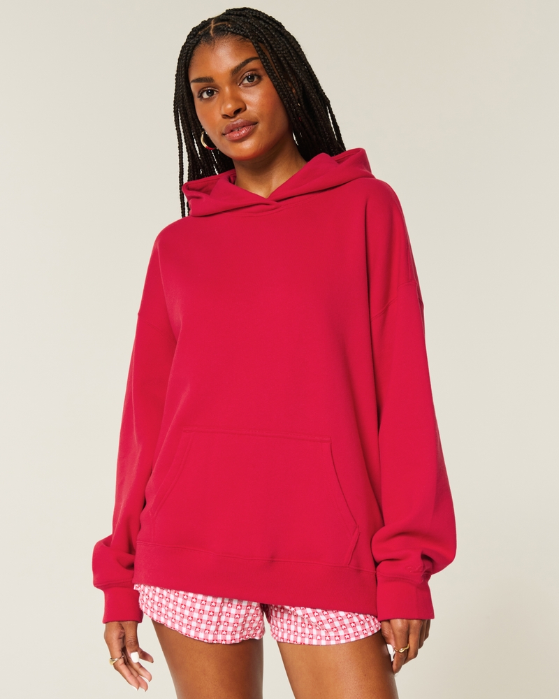 Hollister Feel Good Fleece Oversized Hoodie
