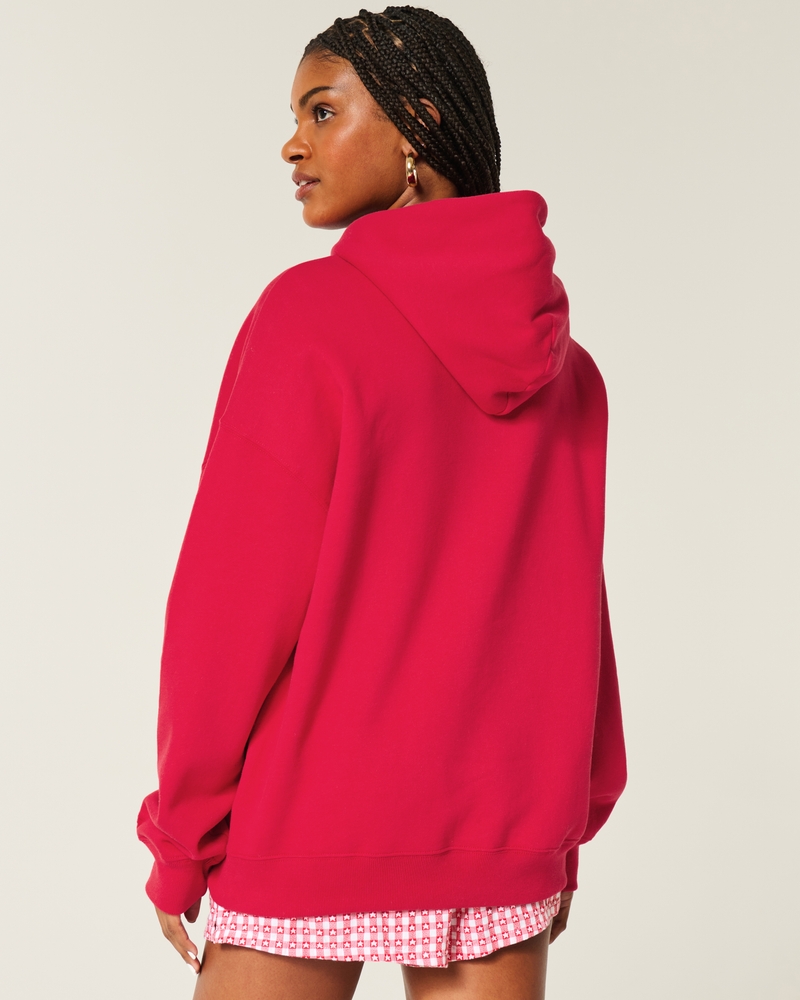 Hollister Feel Good Fleece Oversized Hoodie