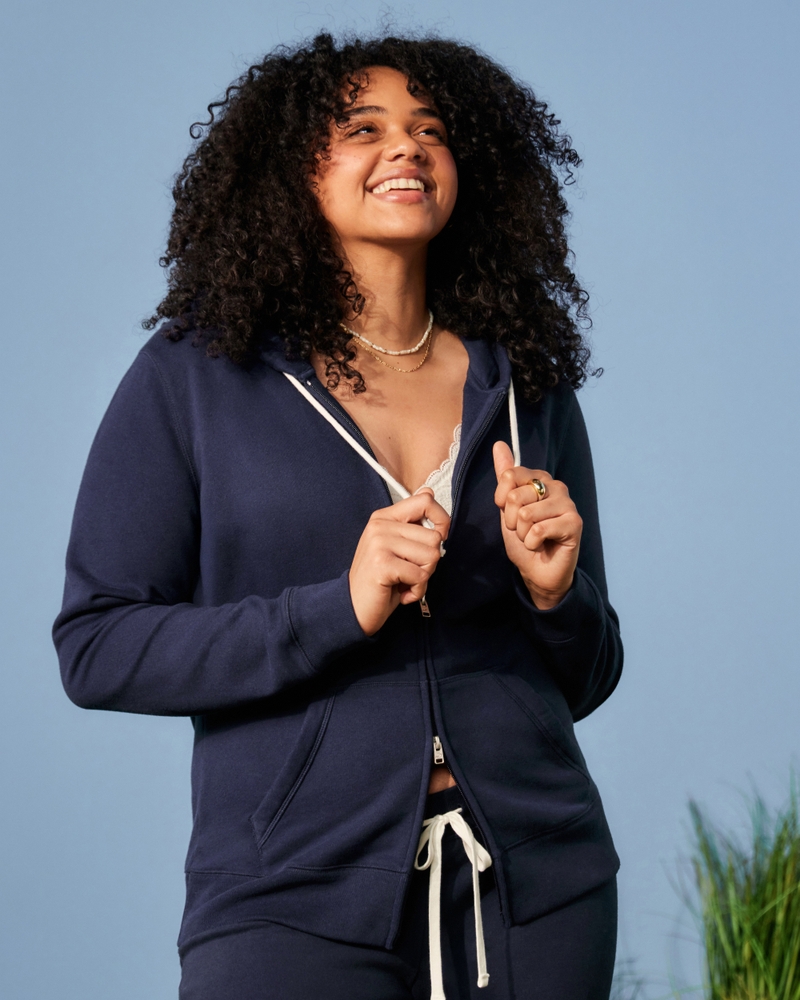 Women's Zip-Up Hoodie | Women's Sweatshirts & Sweatpants | HollisterCo.com
