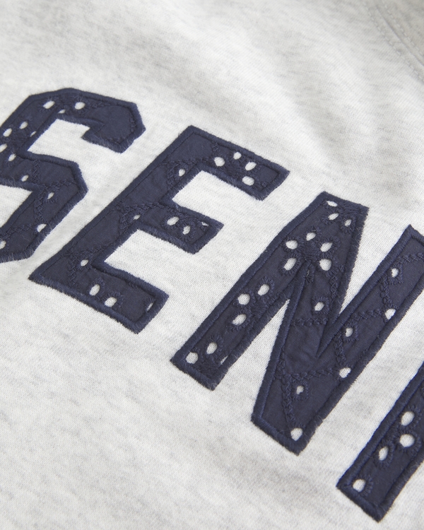 Oversized Senior Graphic Hoodie