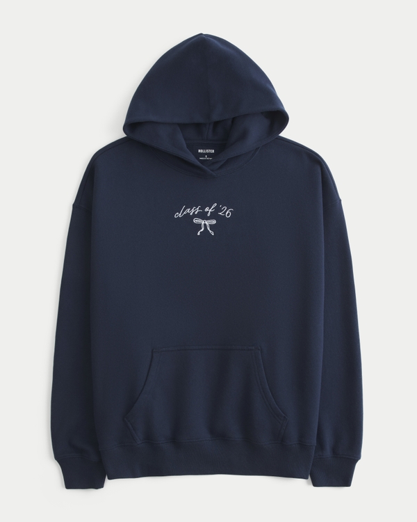 Oversized Class of '26 Graphic Hoodie