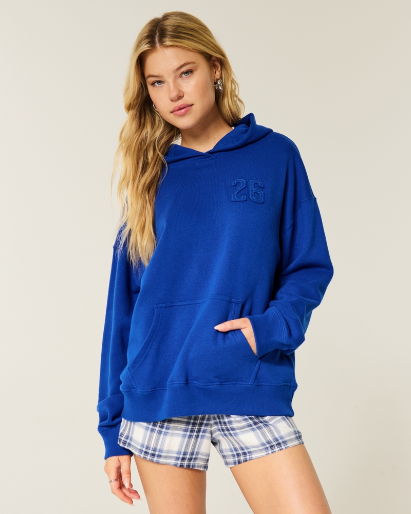 Oversized Class of '26 Graphic Hoodie