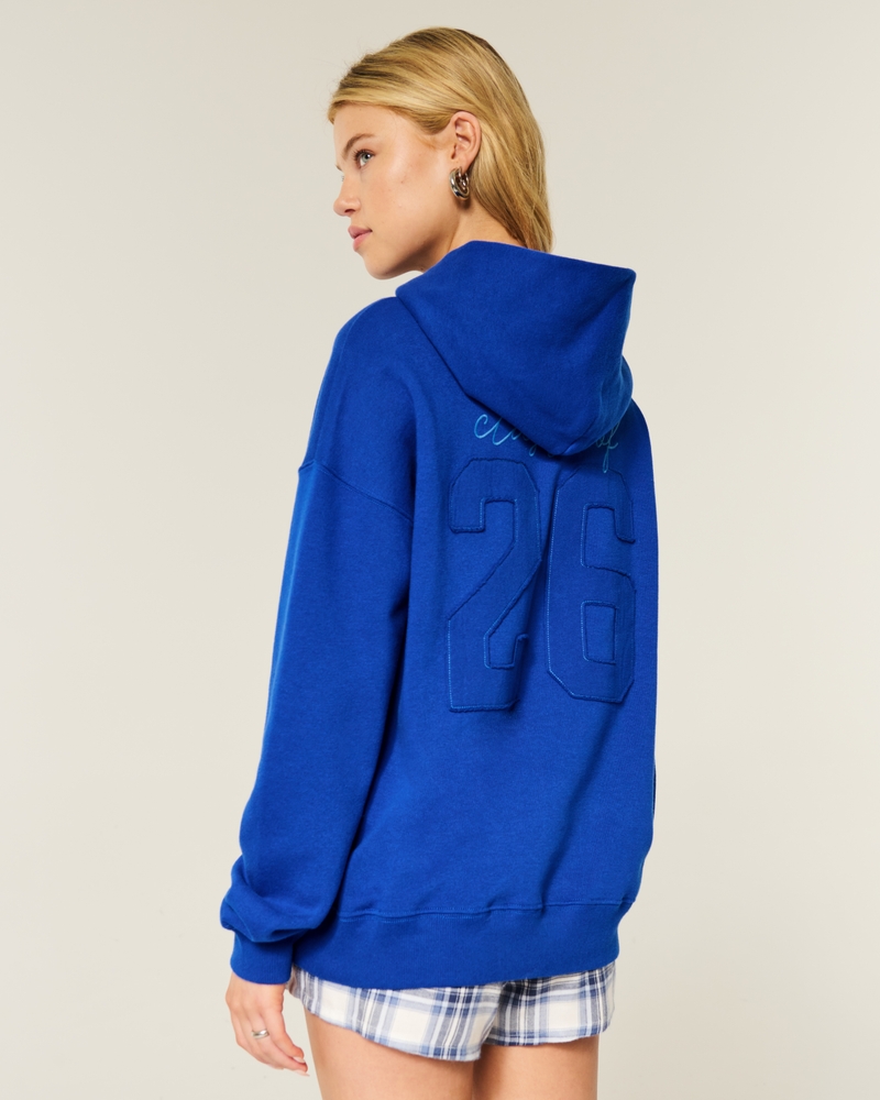 Oversized Class of '26 Graphic Hoodie