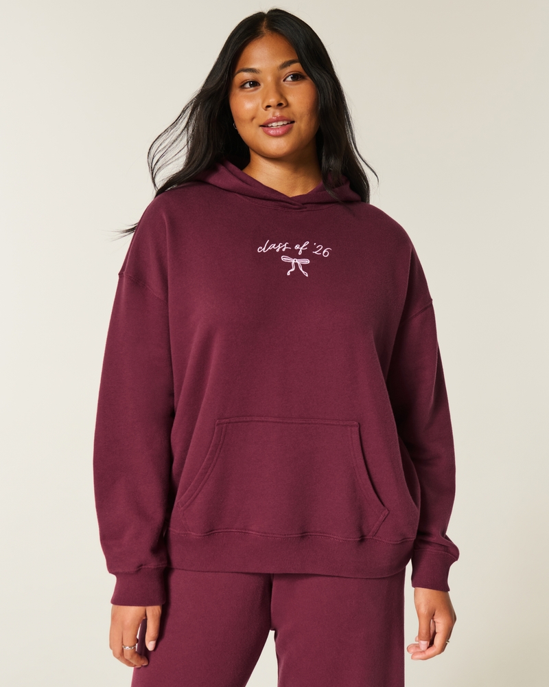 Women's Oversized Class of '26 Graphic Hoodie | Women's Tops
