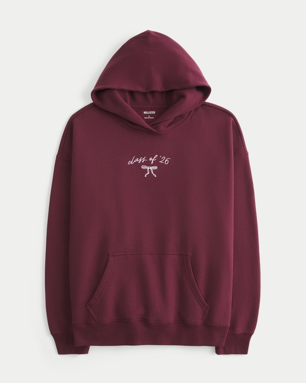 Oversized Class of '26 Graphic Hoodie