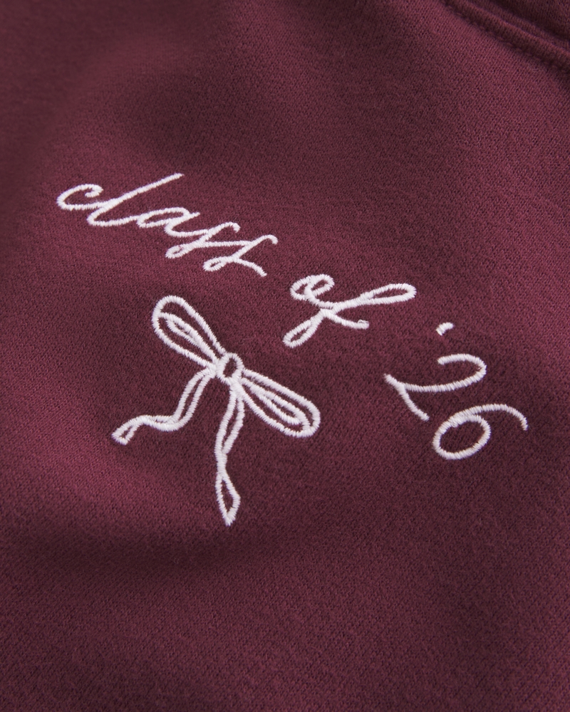 Oversized Class of '26 Graphic Hoodie