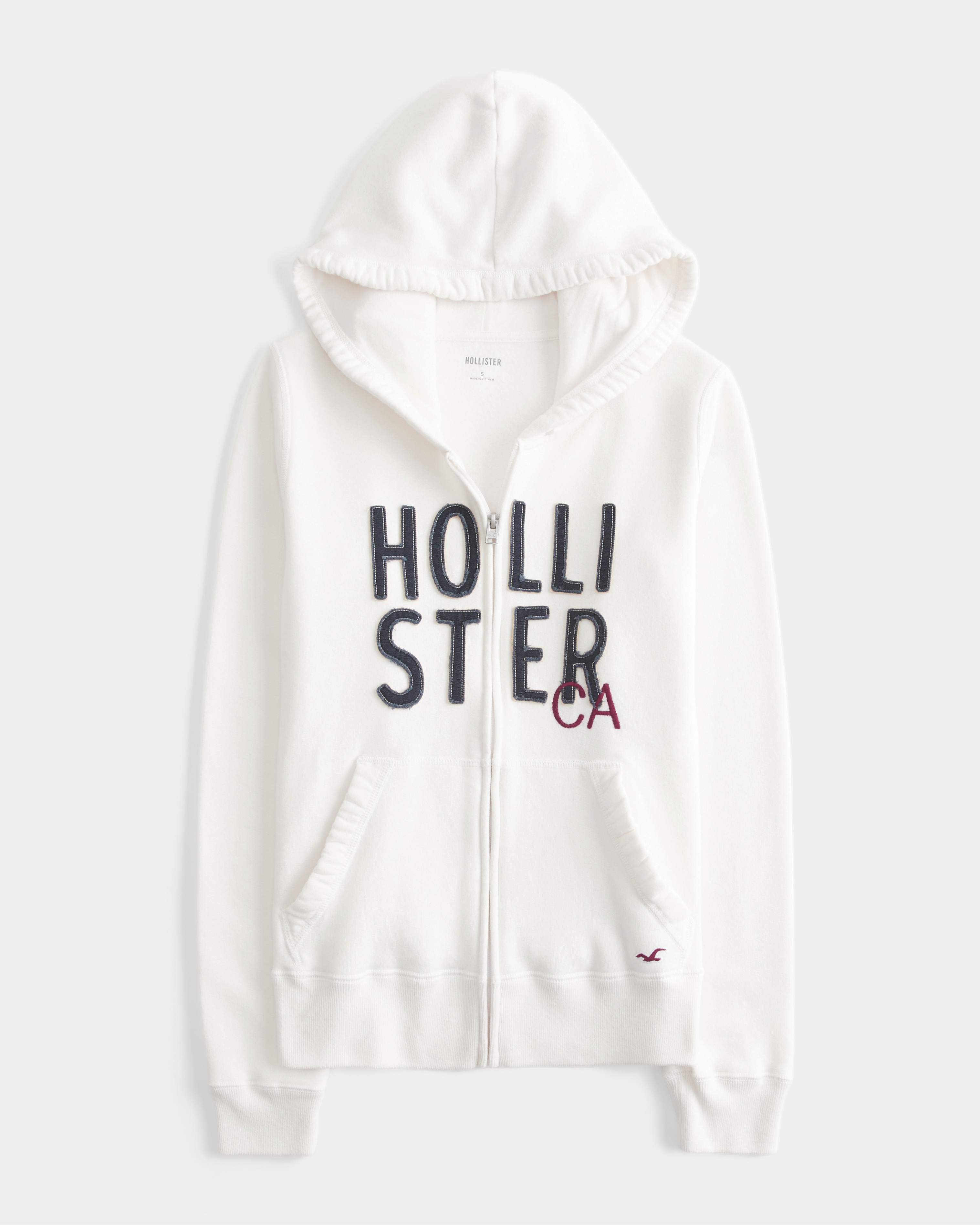 Logo Graphic Zip-Up Hoodie