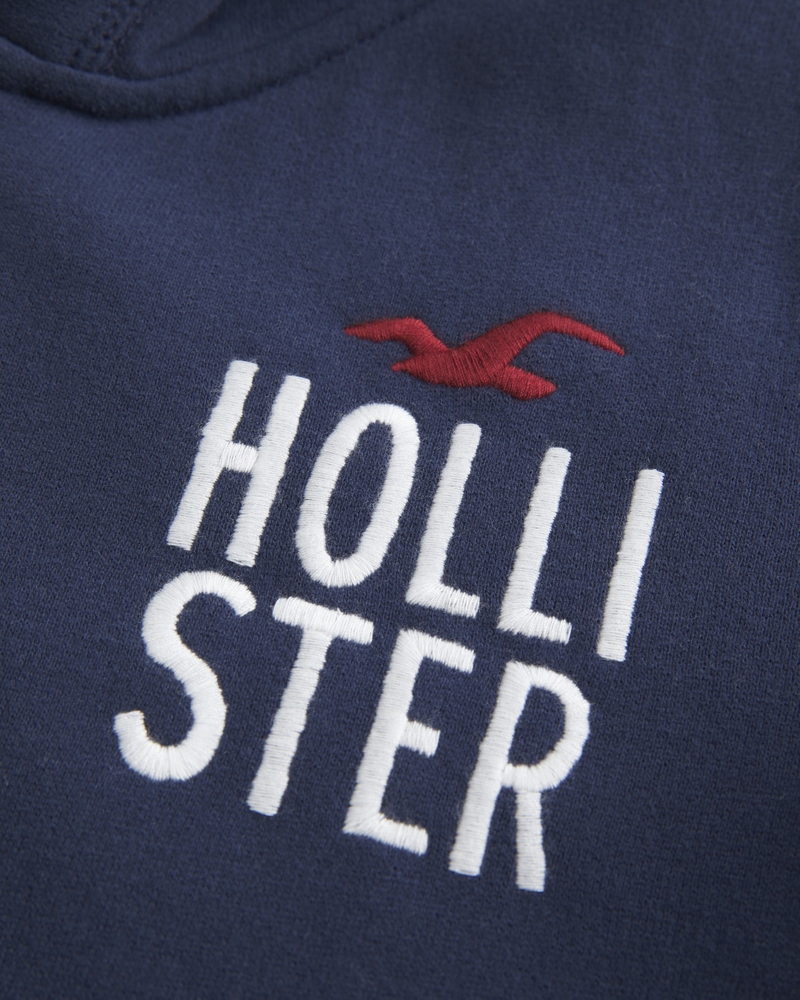 Logo Graphic Zip-Up Hoodie