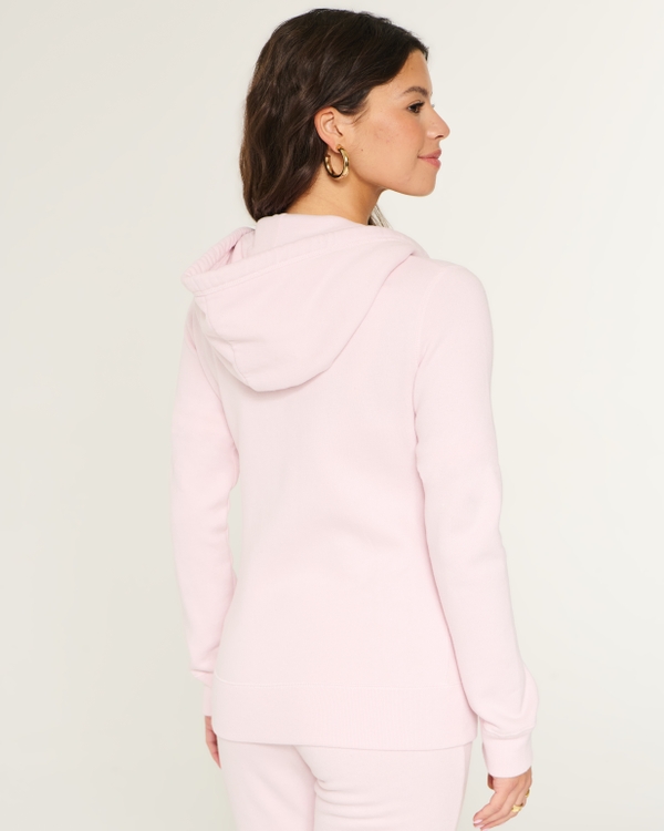 Women's Hollister Feel Good Zip-Up Senior '26 Graphic Hoodie