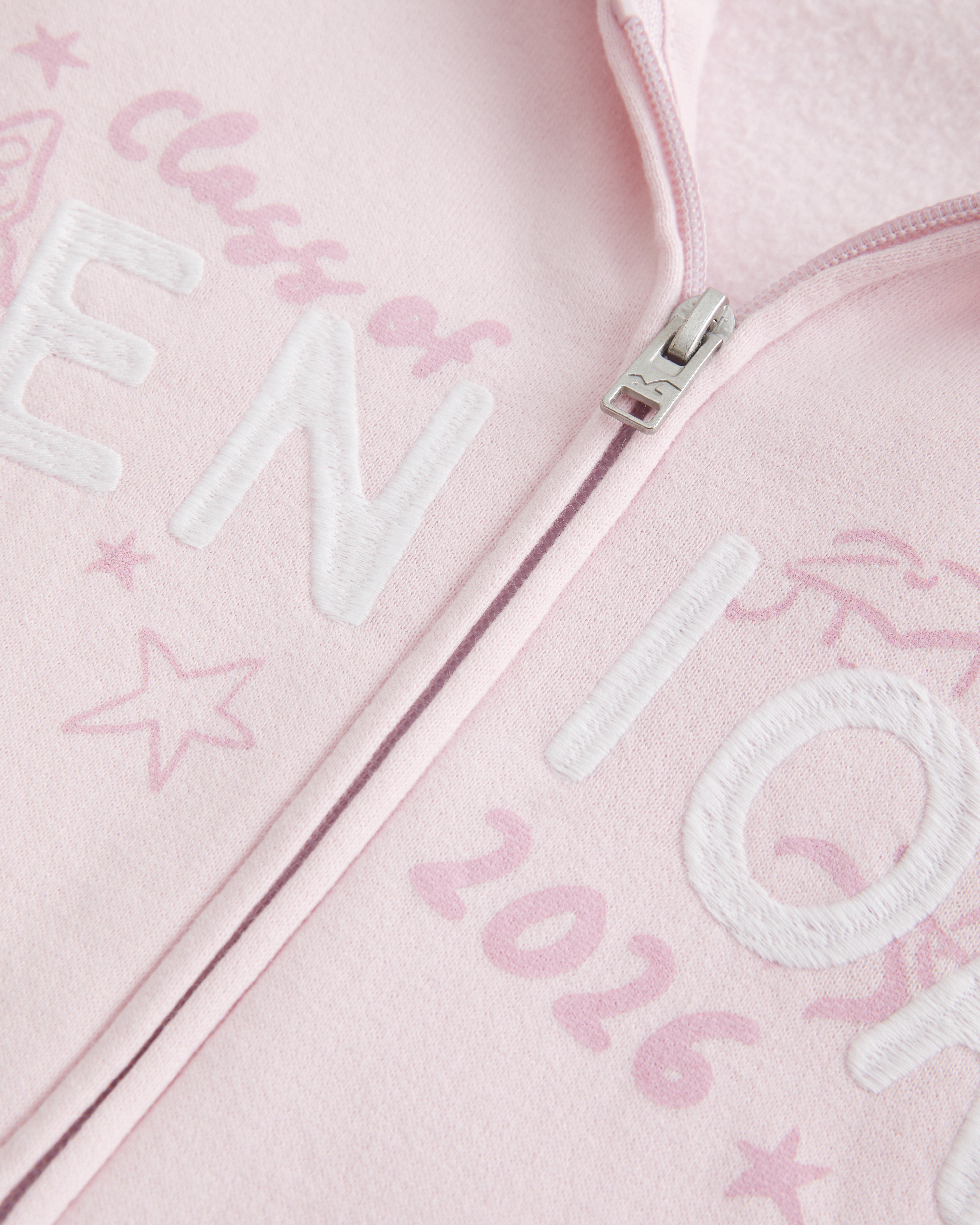 Hollister Feel Good Zip-Up Senior '26 Graphic Hoodie | Arden Fair