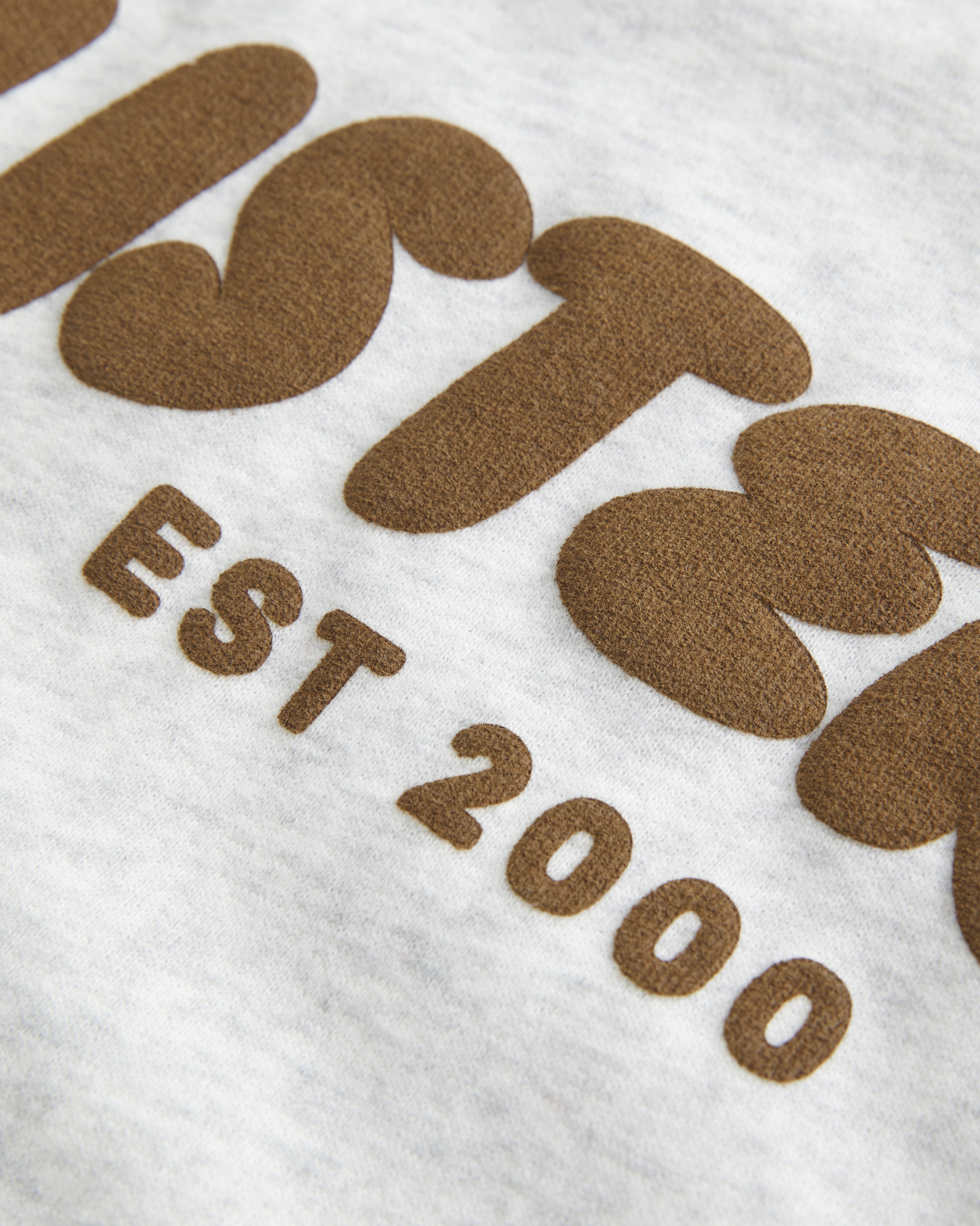 Hollister Feel Good Logo Graphic Mock-Neck Sweatshirt