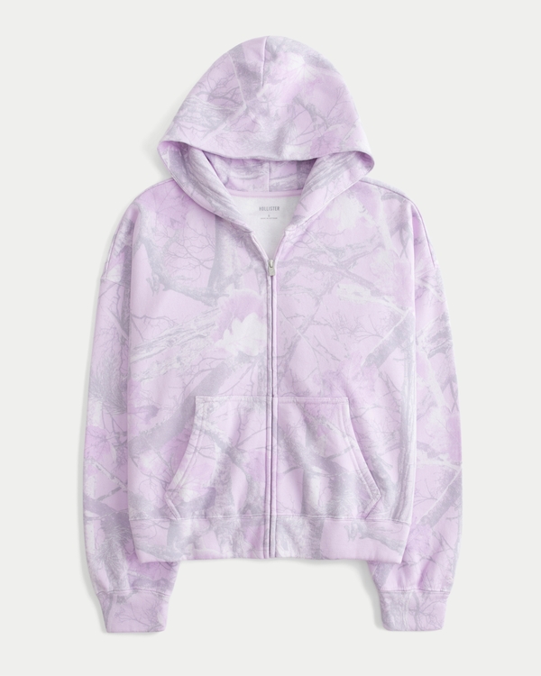 Easy Zip-Up Camo Hoodie