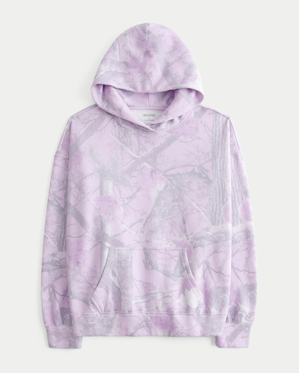 Oversized Camo Hoodie