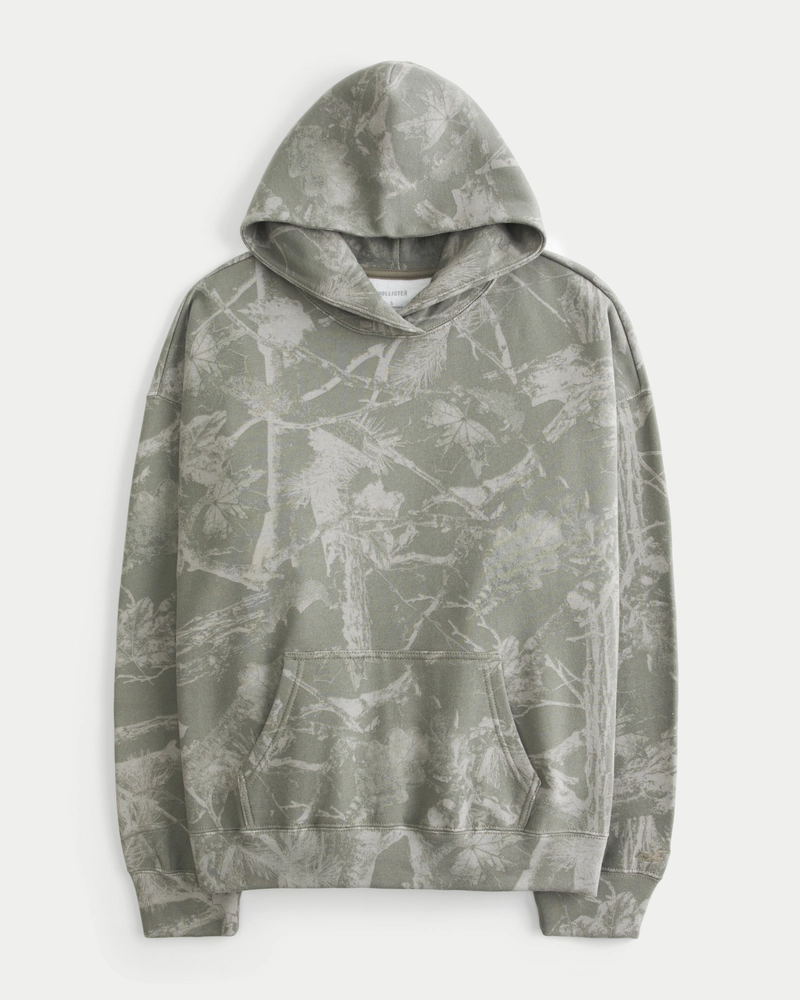 Oversized Camo Hoodie