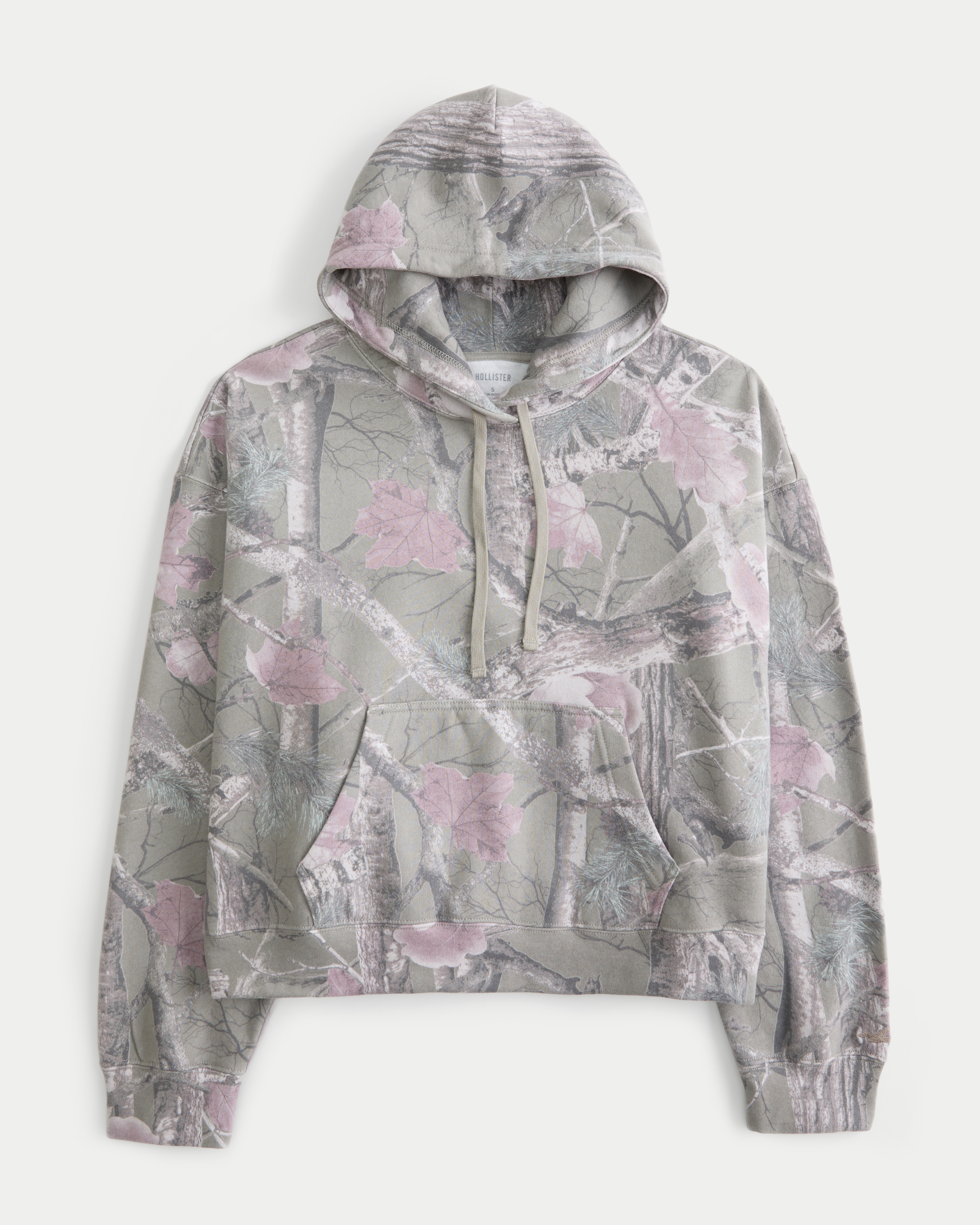 Easy Leaf Pattern Hoodie