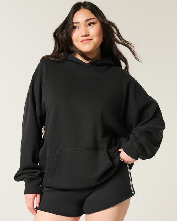 Oversized Hoodie, Black view 1
