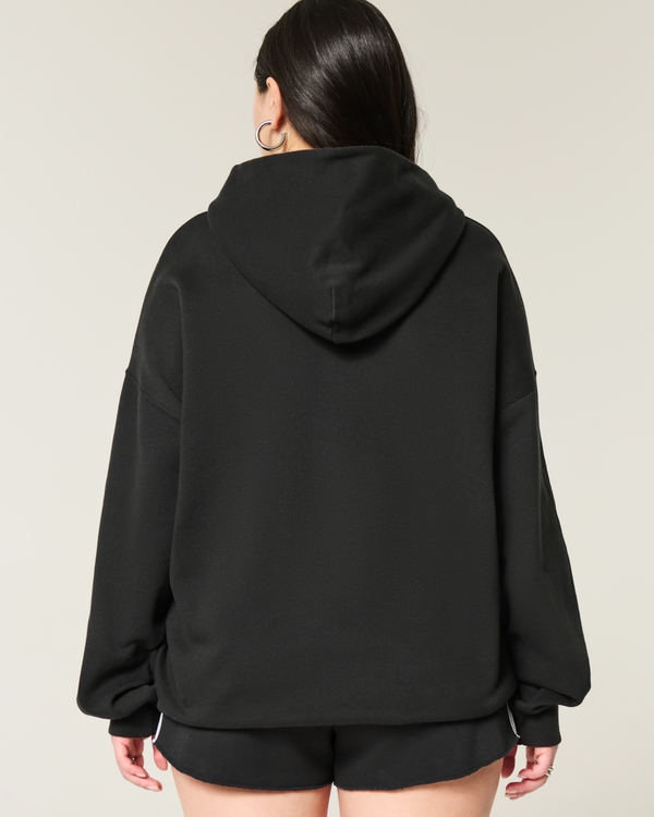 Oversized Hoodie, Black view 2