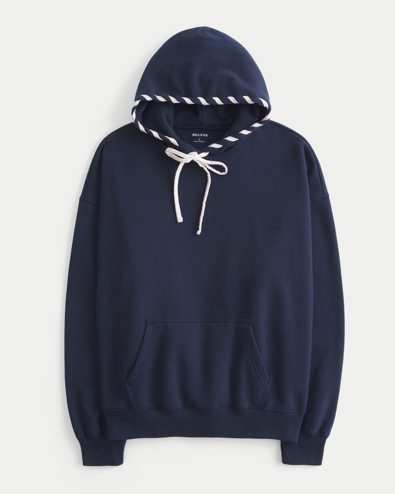 Oversized Hoodie with Hood Detail