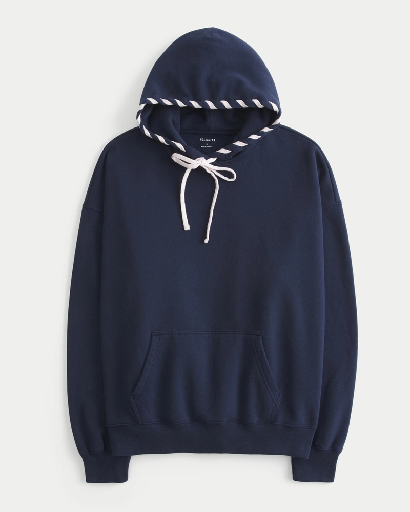 Oversized Hoodie with Hood Detail