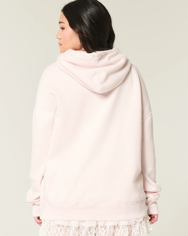 Oversized Passementerie Hood Hoodie