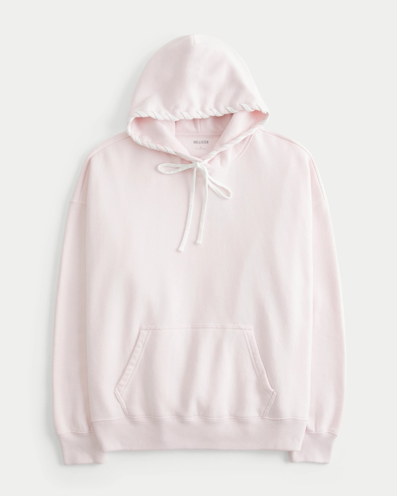 Oversized Passementerie Hood Hoodie