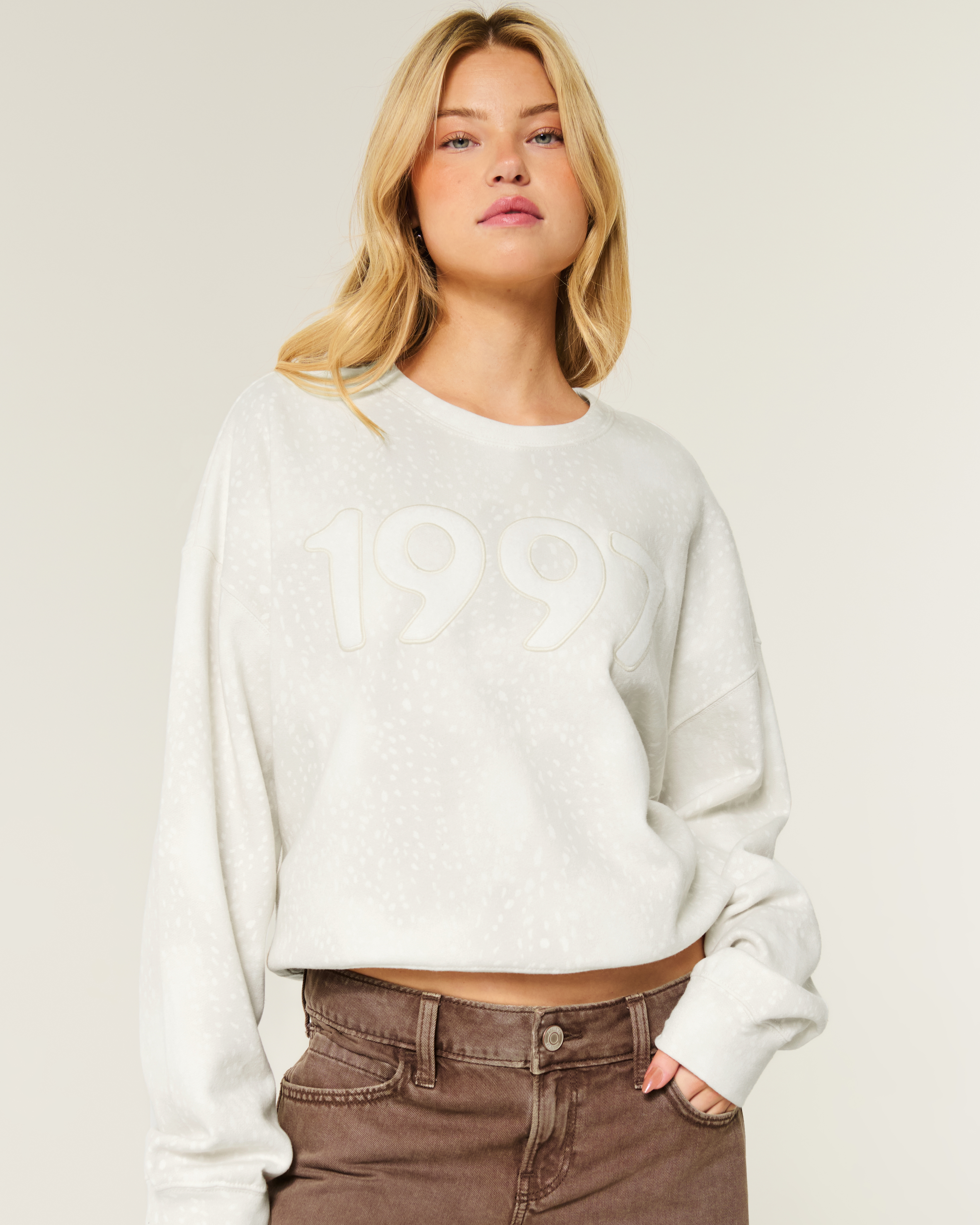 トップス nouw. \"Drawn sweat\" Brown 2024 A/W 3rd RIROW Hoodies for Women Long Sleeve Womens Tunic Tops Fall V