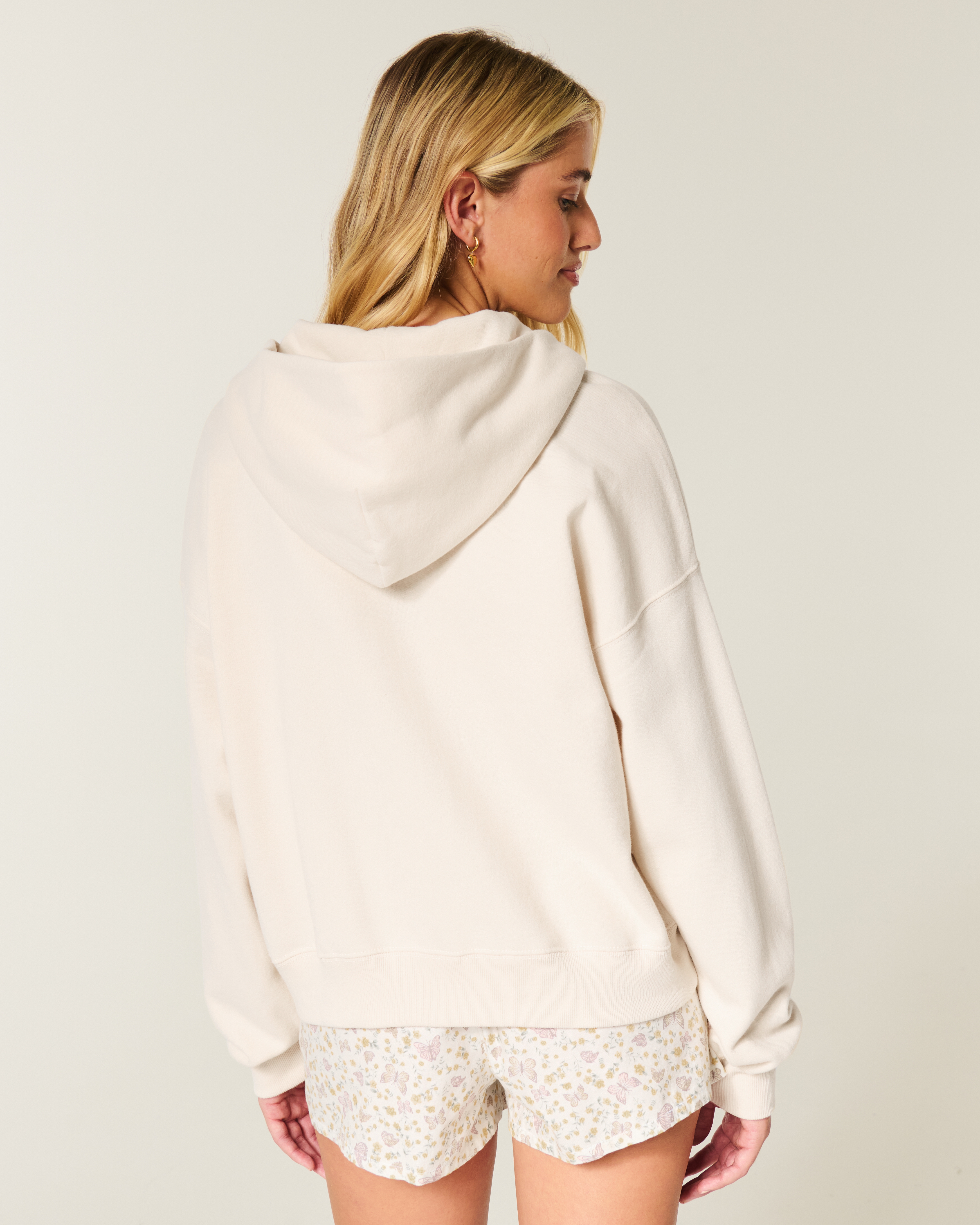 Oversized Zip-Up Hoodie
