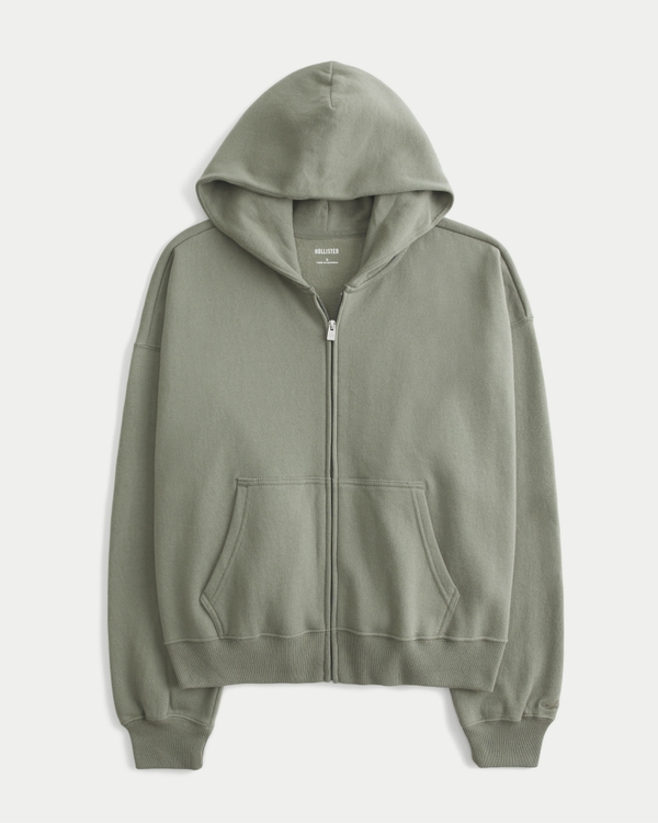 Oversized Zip-Up Hoodie