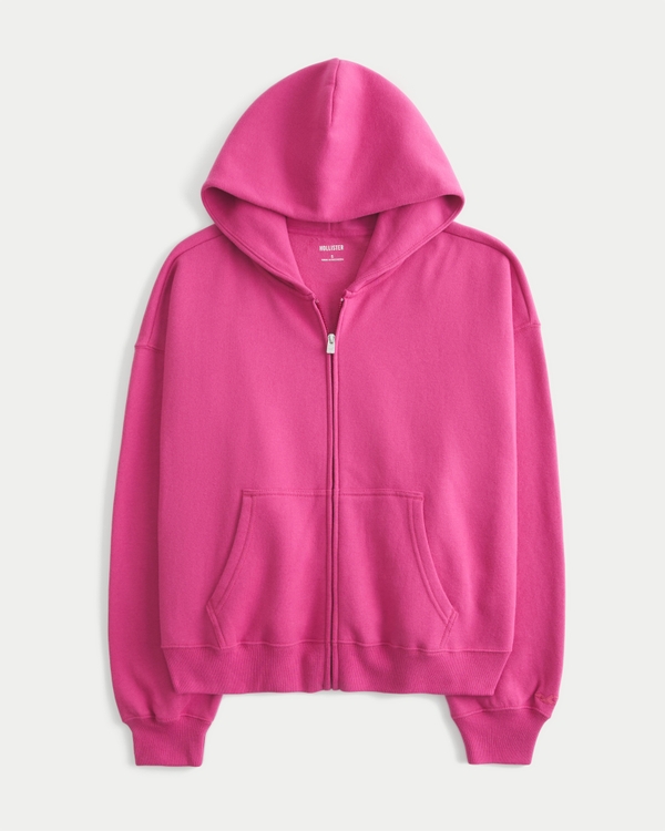 Oversized Zip-Up Hoodie