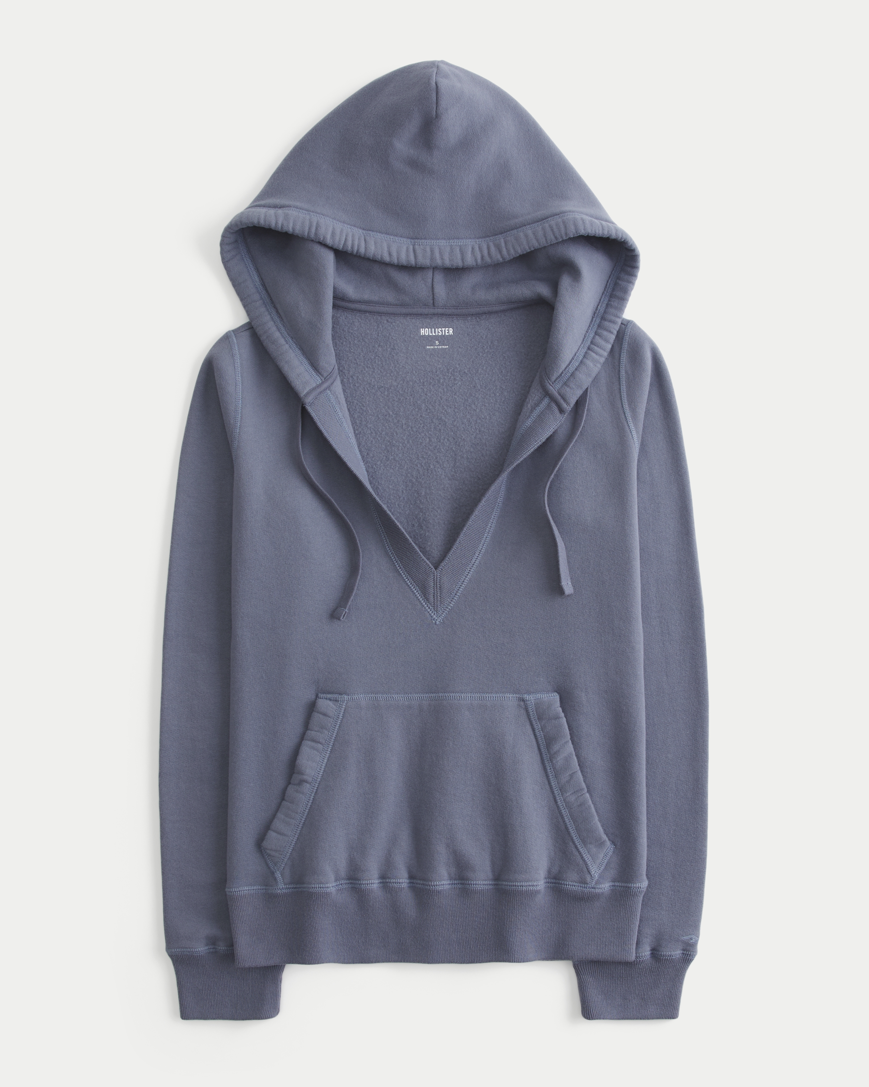 Extra Slim V-Neck Hoodie