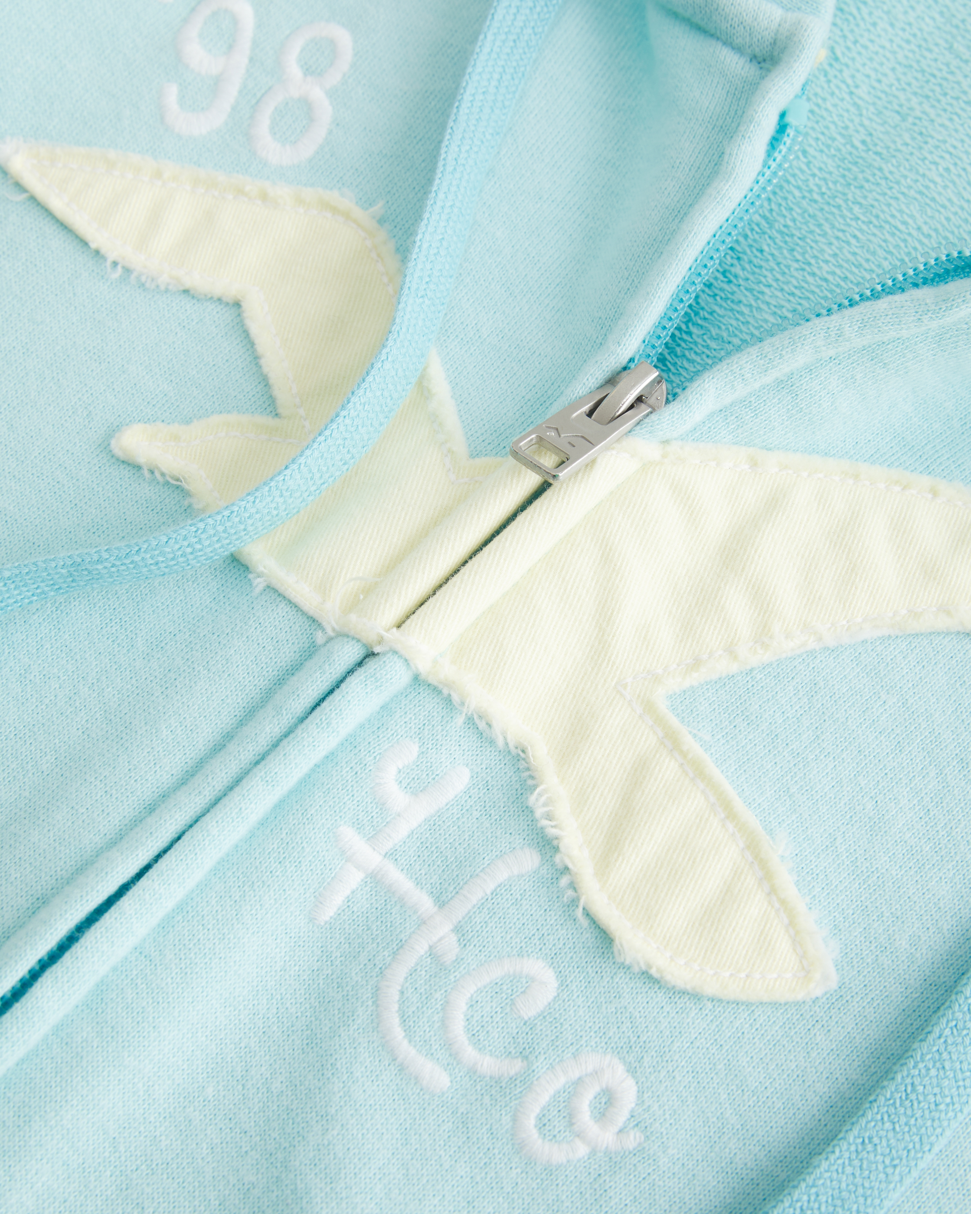 Terry Logo Graphic Zip-Up Hoodie