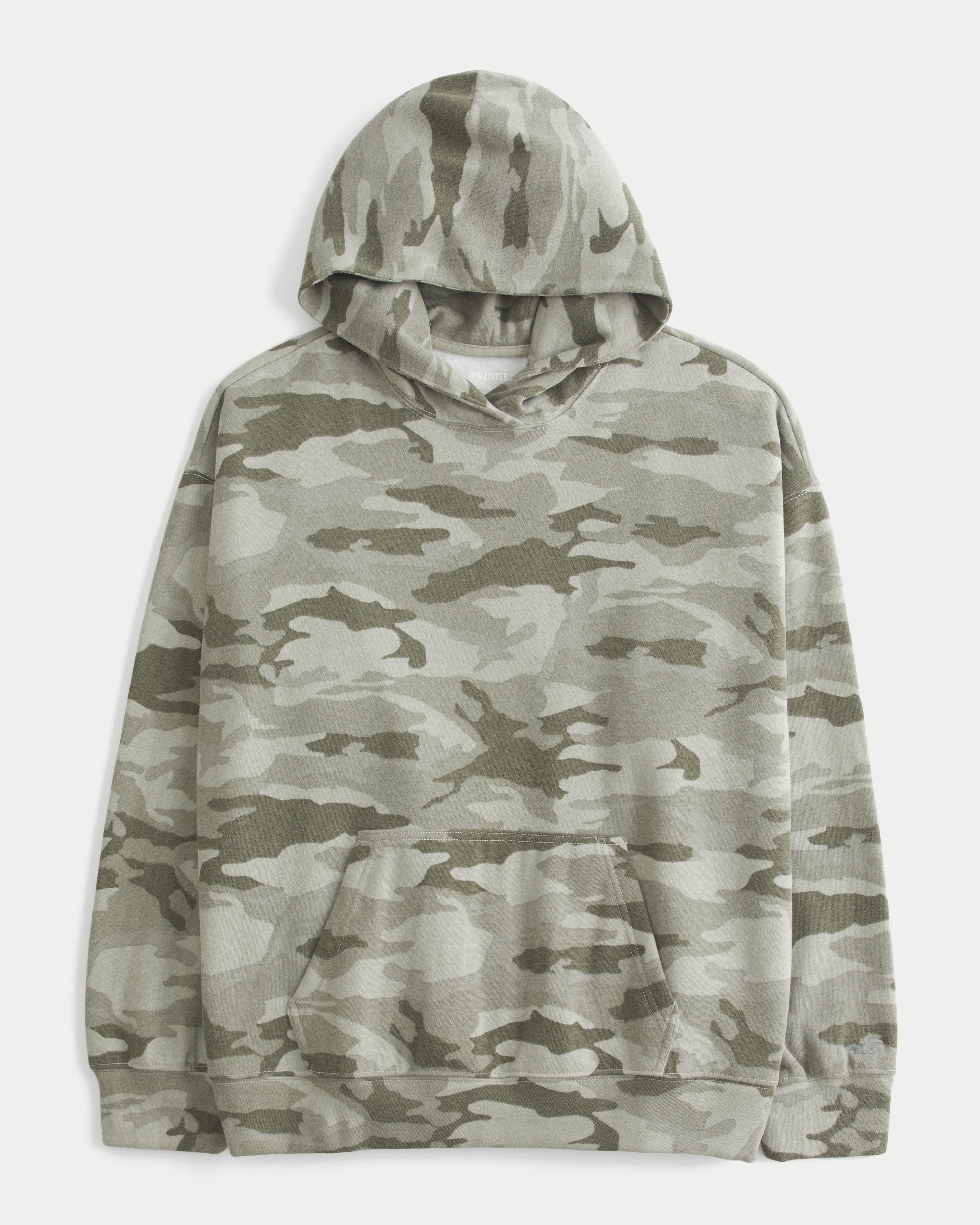Oversized Camo Hoodie