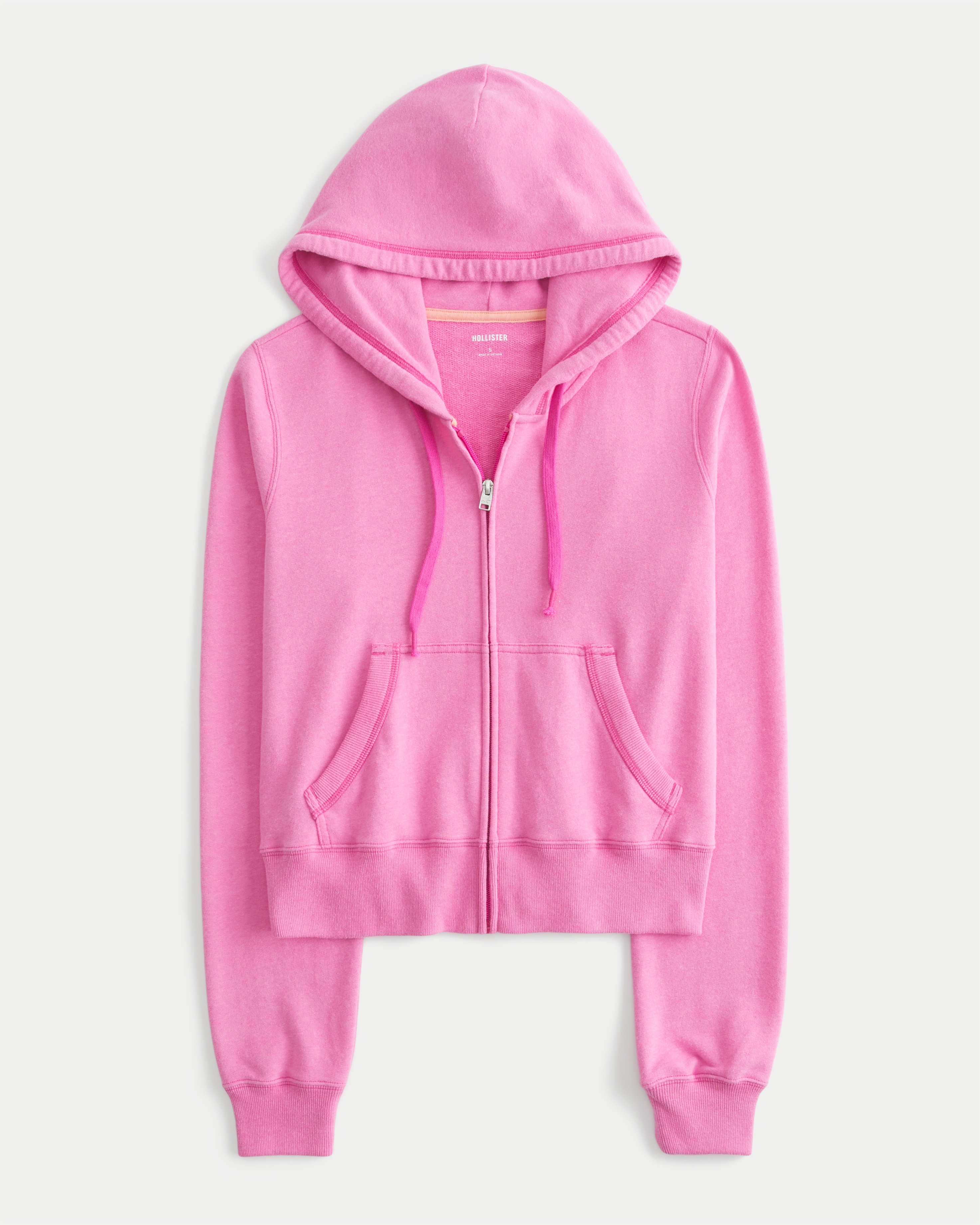 Terry Zip-Up Hoodie