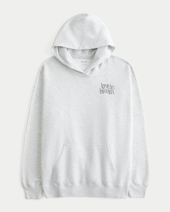 Hollister Hollister Feel Good Oversized Butterfly Graphic Hoodie