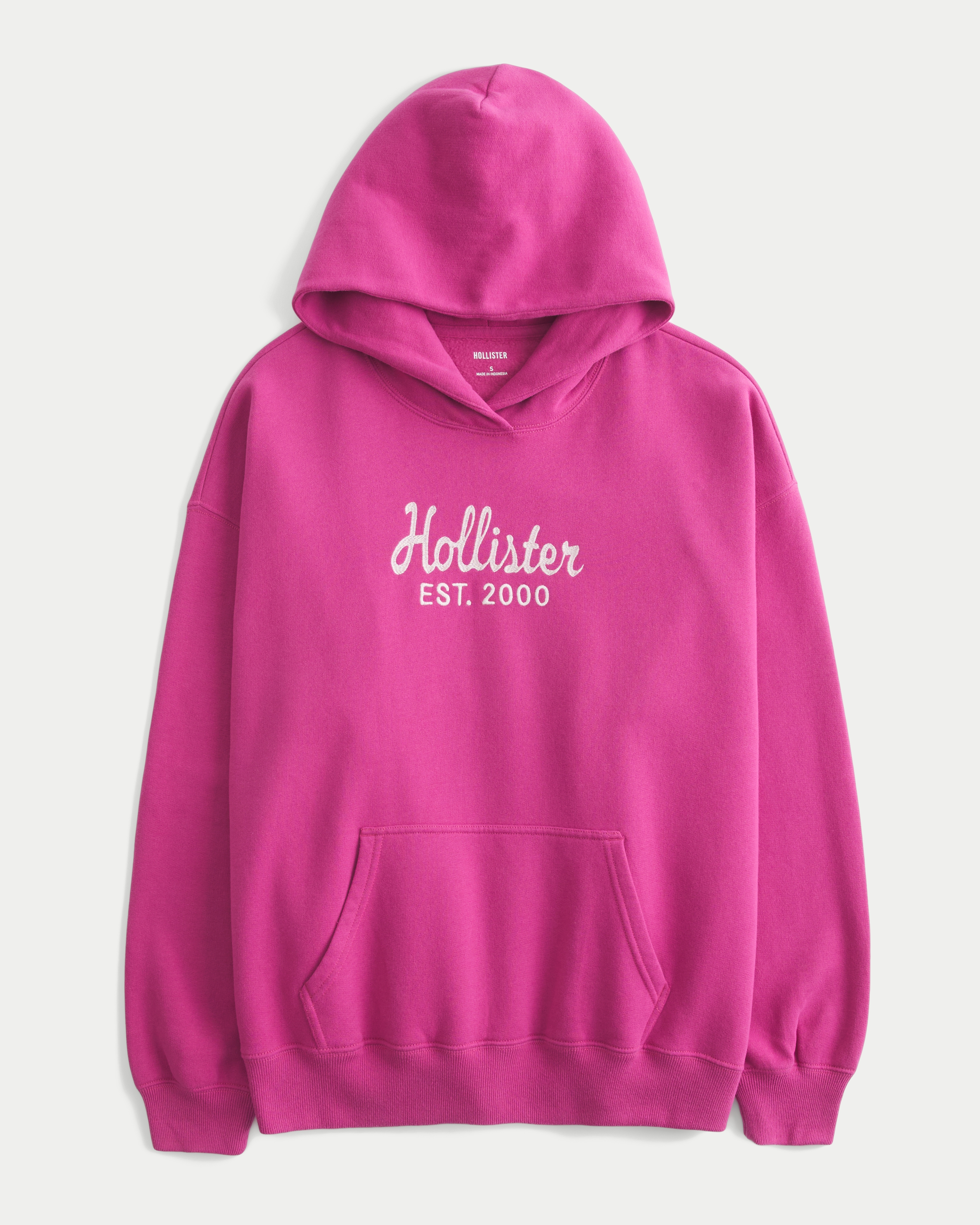 Oversized Logo Graphic Hoodie