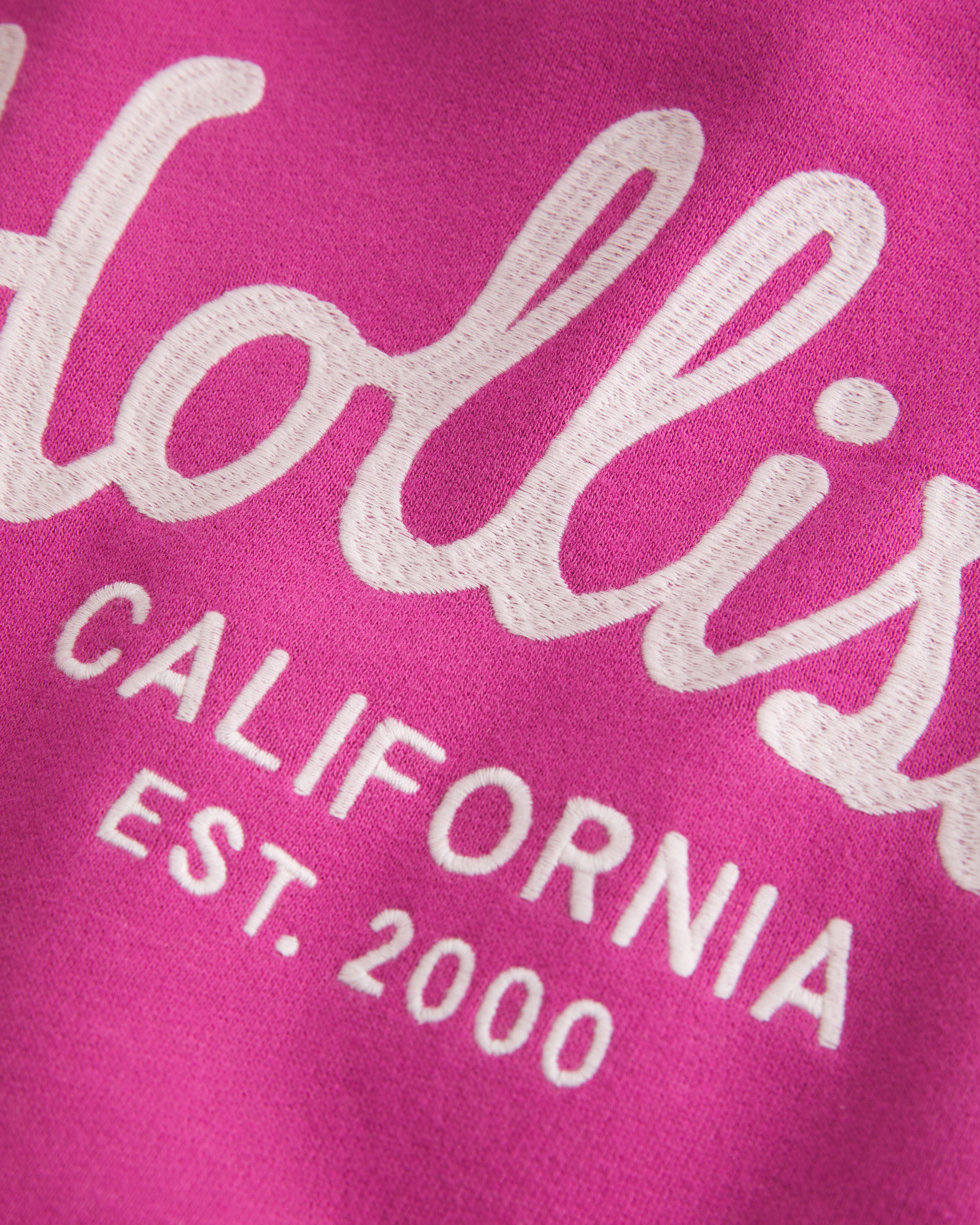 Hollister Feel Good Oversized Logo Graphic Hoodie