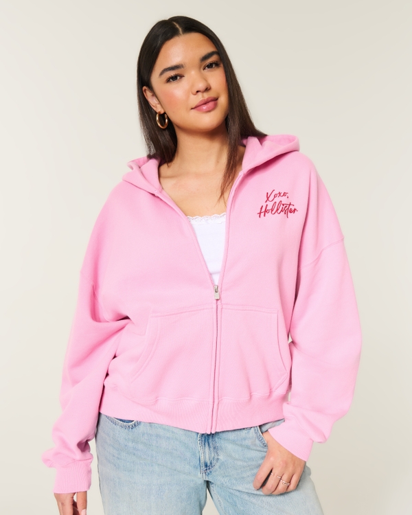 ボーダーズアットバルコニー ZIP UP HOODIE 36 さくらいろ Japanese Cherry Blossom Zip Hoodie, Sakura Hoodie, Japan Gift