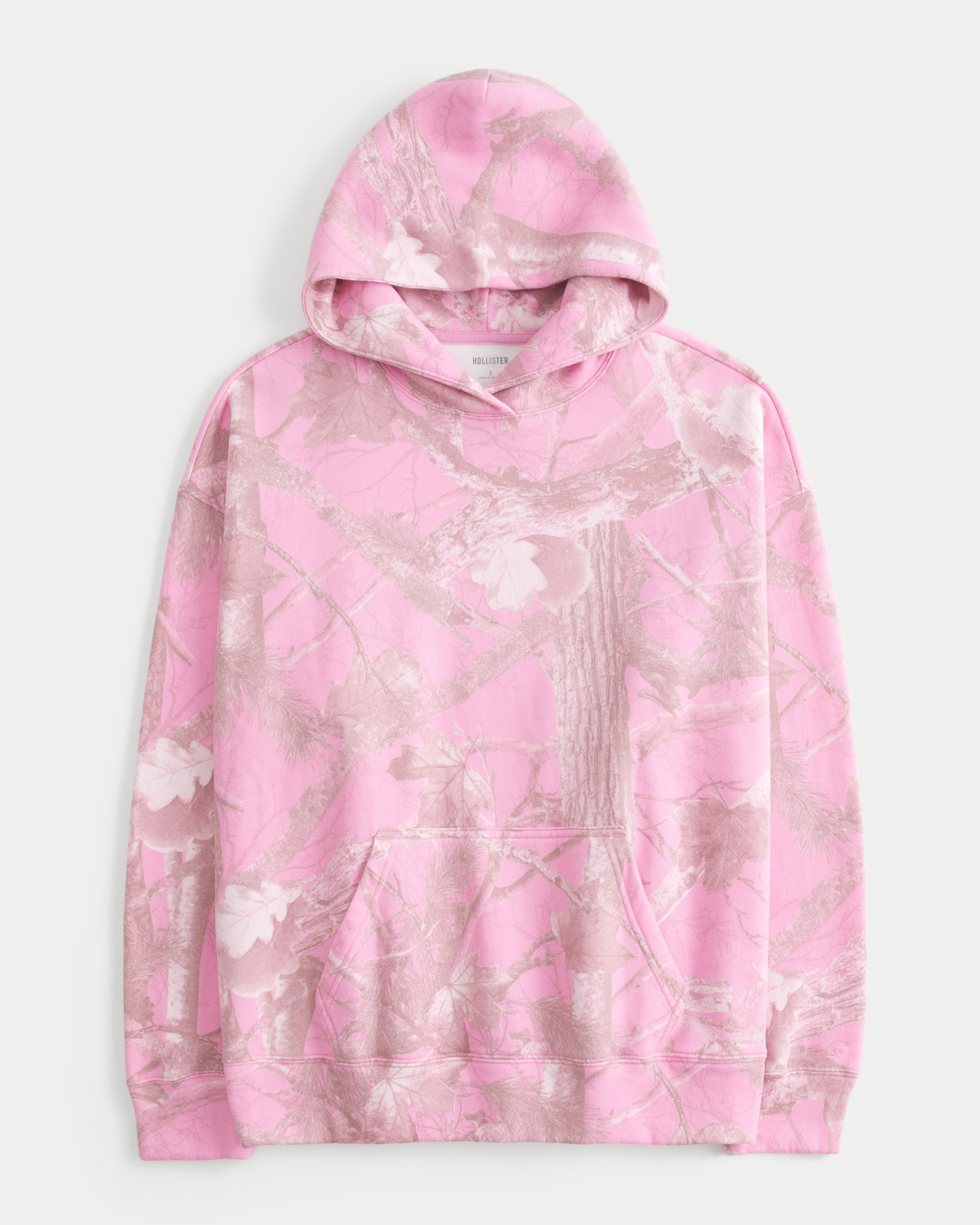 Hollister Feel Good Oversized Camo Hoodie