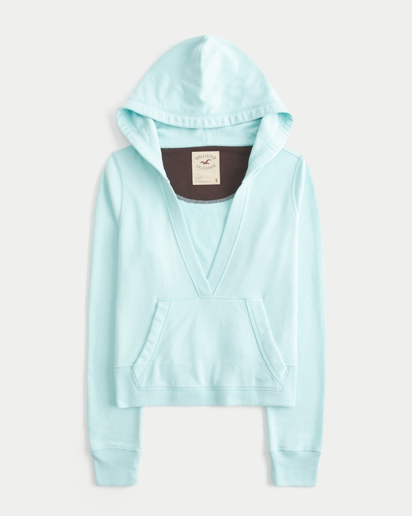 Women's Easy V-Neck Hoodie | Women's Clearance | HollisterCo.com