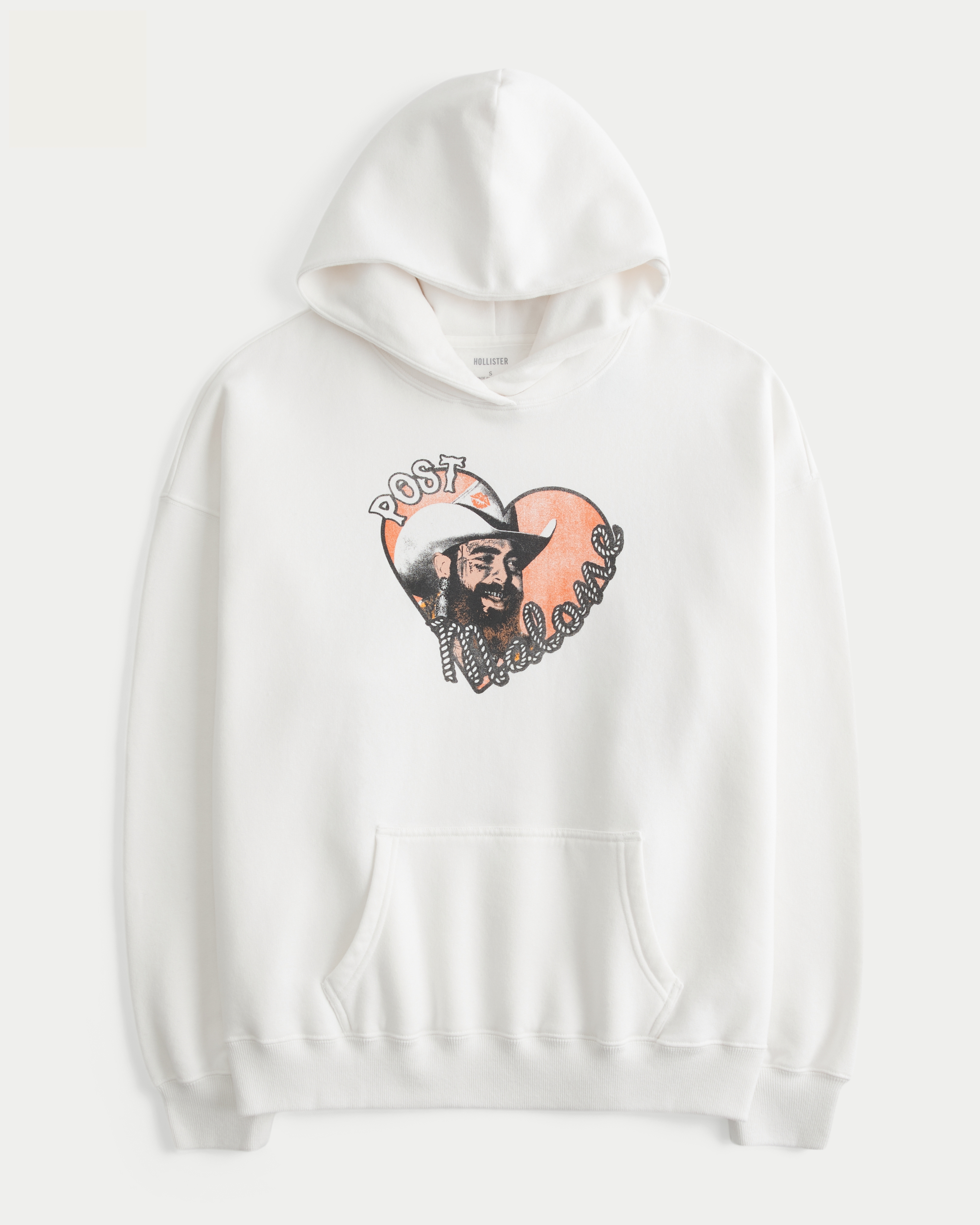Hollister Feel Good Oversized Post Malone Graphic Hoodie