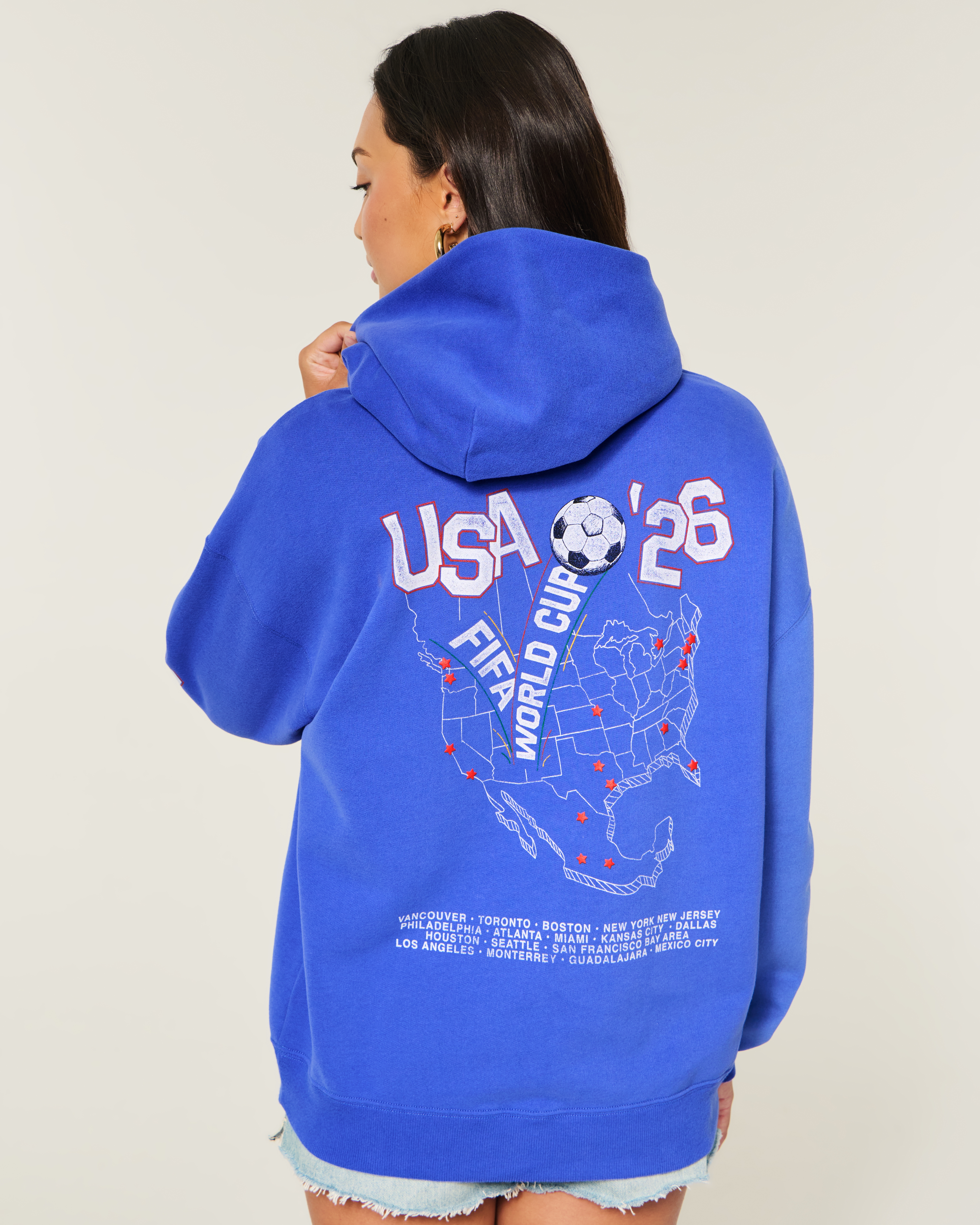 Hollister Feel Good FIFA World Cup™ USA Graphic Hoodie
