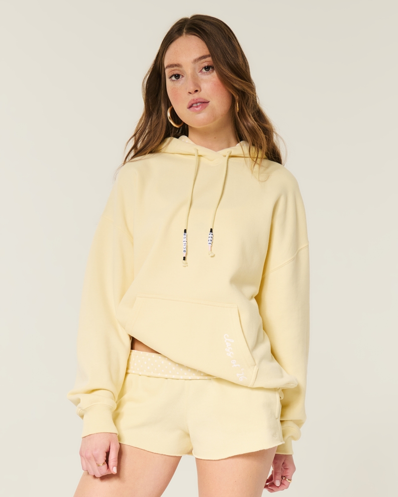 Women's Hollister Feel Good Oversized Little Miss Grad Graphic