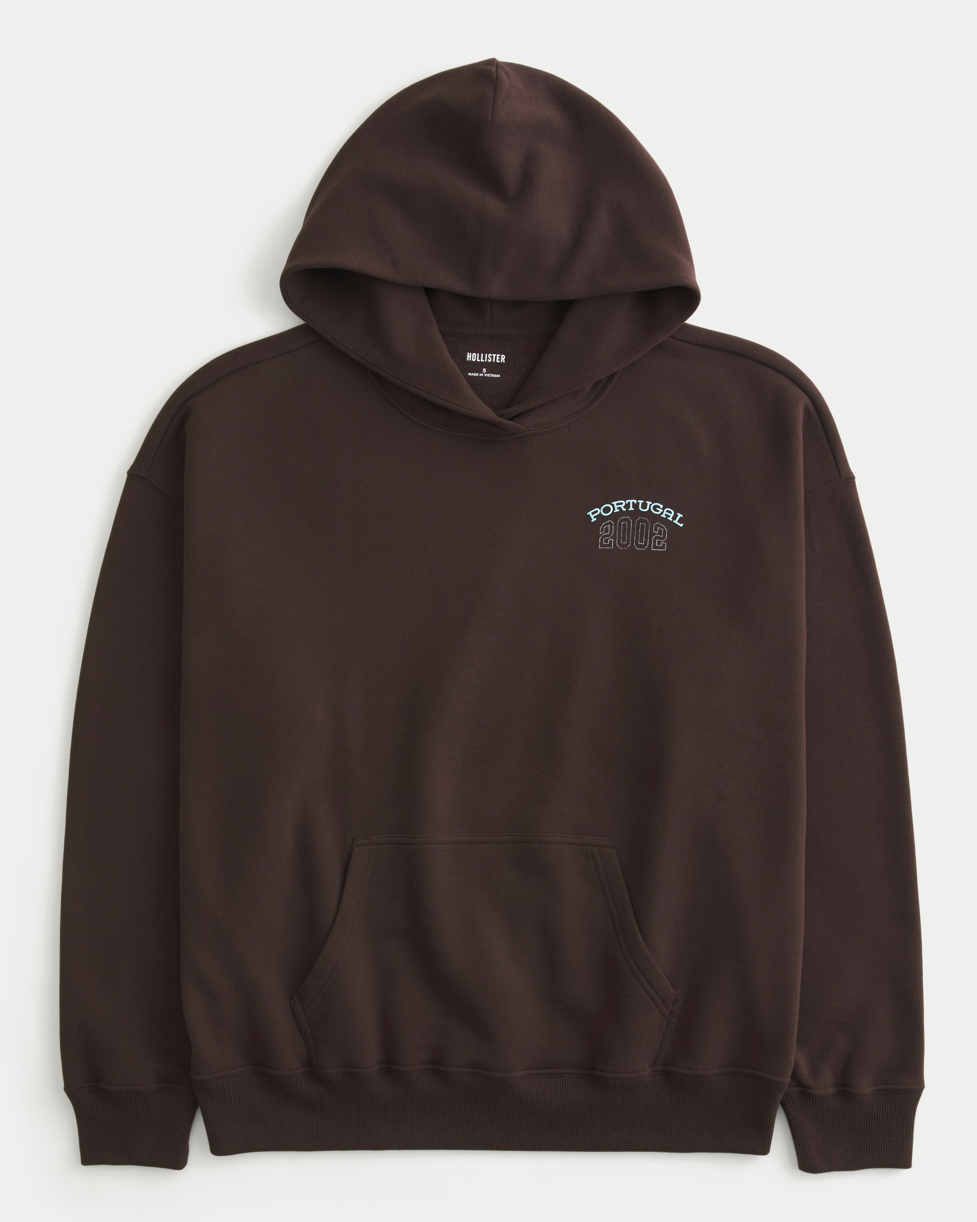Hollister Feel Good Oversized Portugal Graphic Hoodie
